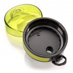 Meteor Sport Water Bottle 74579-74580 Πλαστικό Παγούρι με Φίλτρο 1000ml Γκρι