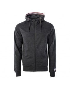 Hi-Tec Sabarin Ανδρική Φούτερ Ζακέτα με Κουκούλα Γκρι 92800399121