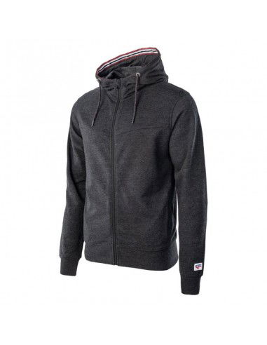 Hi-Tec Sabarin Ανδρική Φούτερ Ζακέτα με Κουκούλα Γκρι 92800399121