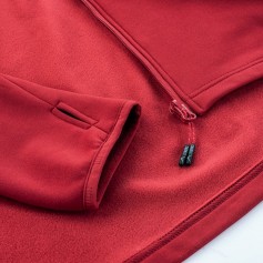 Elbrus Emino Polartec Ανδρική Ζακέτα Fleece με Φερμουάρ Κόκκινη 92800353906