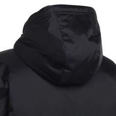 Adidas Παιδικό Αθλητικό Μπουφάν Κοντό με Κουκούλα Μαύρο Entrada 22 Stadium Y H57569