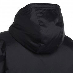 Adidas Παιδικό Αθλητικό Μπουφάν Κοντό με Κουκούλα Μαύρο Entrada 22 Stadium Y H57569