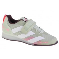 Adidas Weightlifting 3 GY8925 Γυναικεία Αθλητικά Παπούτσια Crossfit Linen Green / Cloud White / Beam Pink