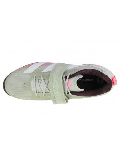 Adidas Weightlifting 3 GY8925 Γυναικεία Αθλητικά Παπούτσια Crossfit Linen Green / Cloud White / Beam Pink