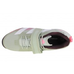 Adidas Weightlifting 3 GY8925 Γυναικεία Αθλητικά Παπούτσια Crossfit Linen Green / Cloud White / Beam Pink