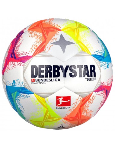 Derby Star Bundesliga Brillant Replica V22 1343X00022 Μπάλα Ποδοσφαίρου Πολύχρωμη