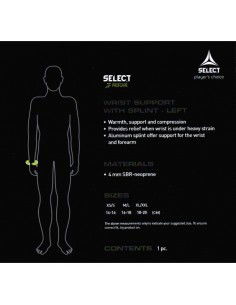 Select Sport Wrist Support 6701-LEWY 2