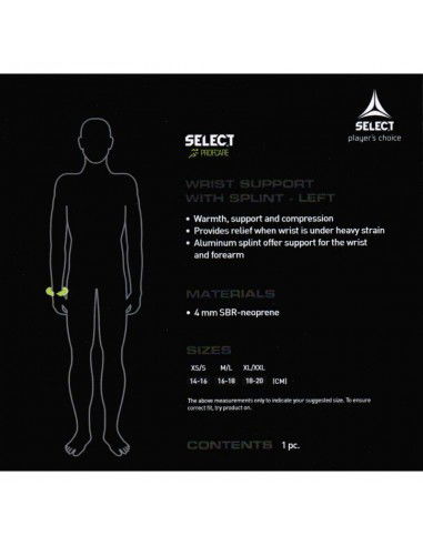 Left hand protector Select 6701