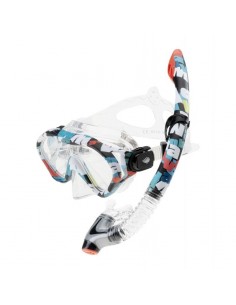 Aquawave Μάσκα Θαλάσσης με Αναπνευστήρα Παιδική Chlappie Jr 92800359526