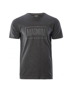 Magnum 92800396133 Ανδρικό T-shirt Γκρι με Στάμπα