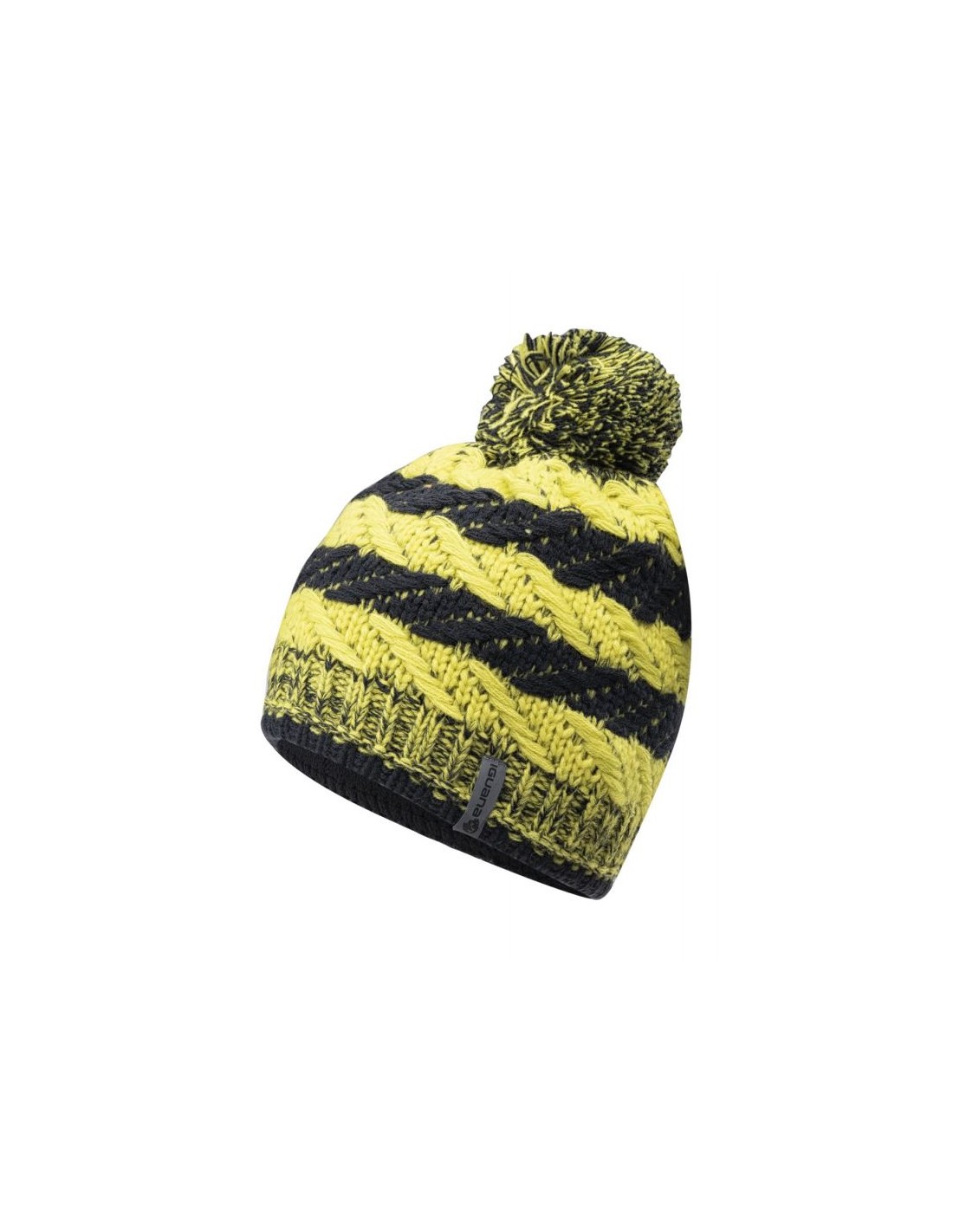 Iguana Kagu Cap Ανδρικός Pom Pom Beanie Σκούφος σε Κίτρινο χρώμα 92800378963