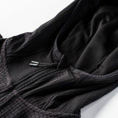 Elbrus Polartec Bessan Ανδρική Ζακέτα με Φερμουάρ και Κουκούλα Μαύρη 92800396415