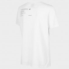 4F Γυναικείο Αθλητικό T-shirt Λευκό H4Z22-TSD025-10S