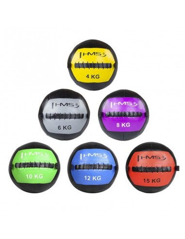 HMS WLB Μπάλα Wall 15kg σε Κόκκινο Χρώμα