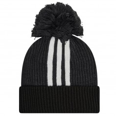 Adidas Adicolor Collegiate Pom Pom Beanie Unisex Σκούφος Πλεκτός σε Μαύρο χρώμα H35510