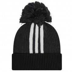 Adidas Adicolor Collegiate Pom Pom Beanie Unisex Σκούφος Πλεκτός σε Μαύρο χρώμα H35510