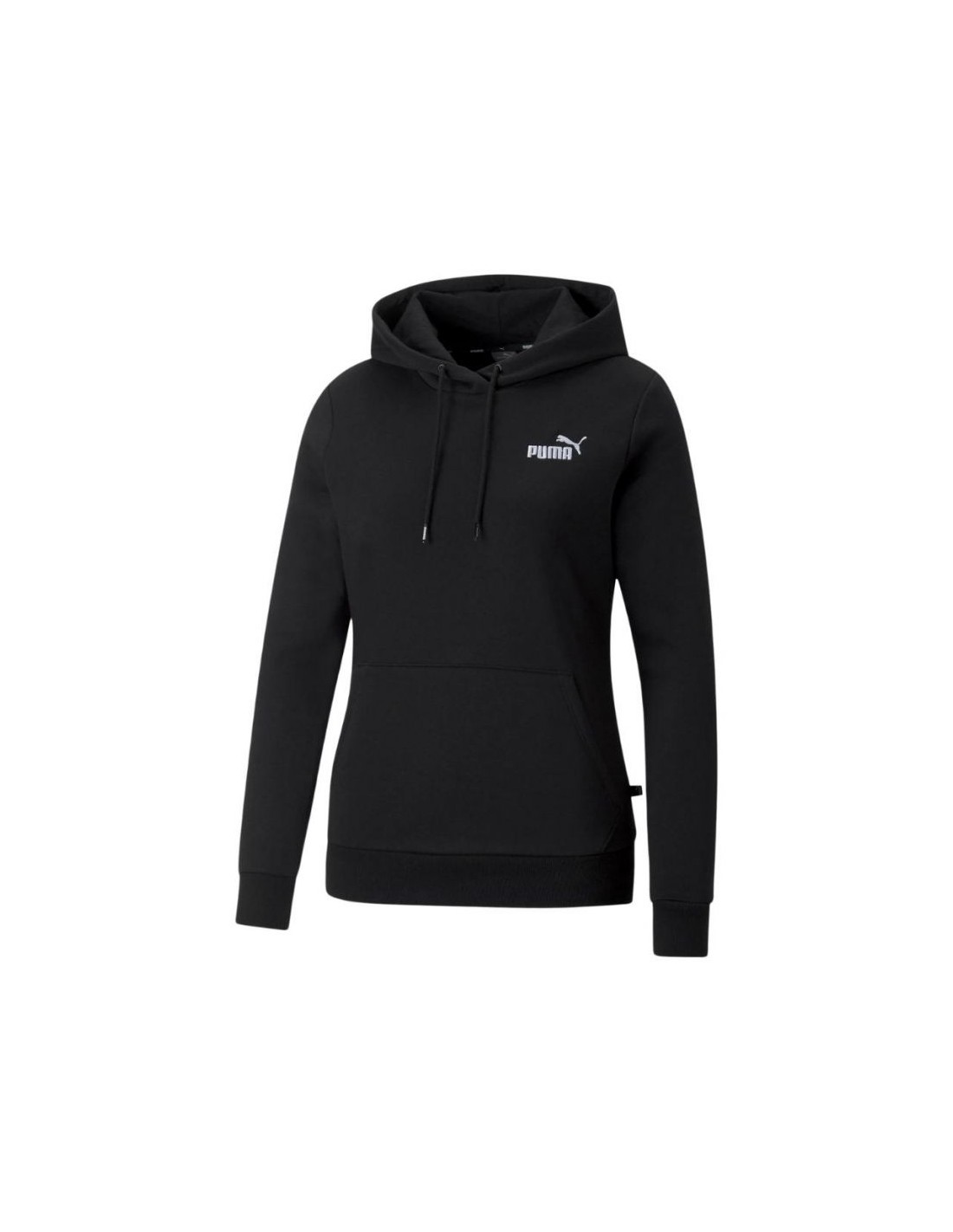 Puma Puma Γυναικείο Φούτερ με Κουκούλα Μαύρο 670004-01