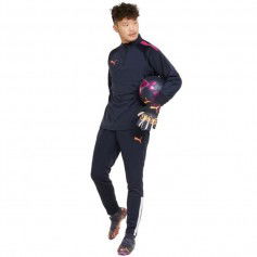 Puma Team Liga Παντελόνι Φόρμας με Λάστιχο Navy Μπλε 657242-47