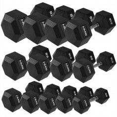 HMS HEX PRO 275 kg dumbbell