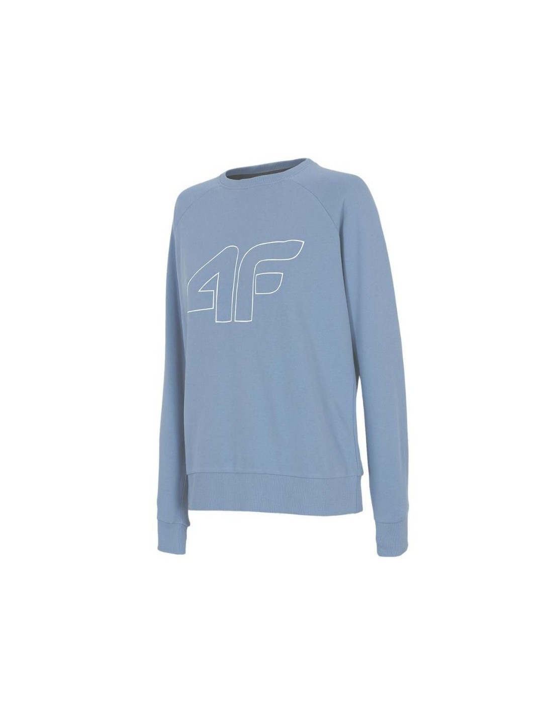 4F Γυναικείο Φούτερ Μπλε H4Z22-BLD350-32S