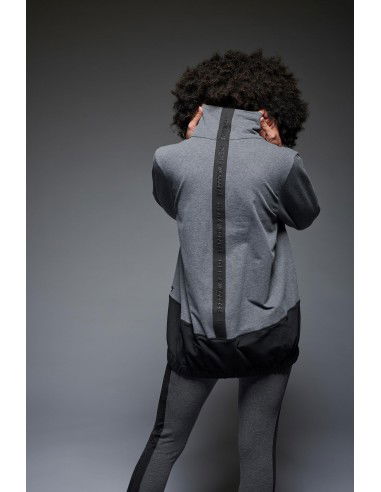 Deha Bicolor Long Sweatshirt B7475043802 Γκρί