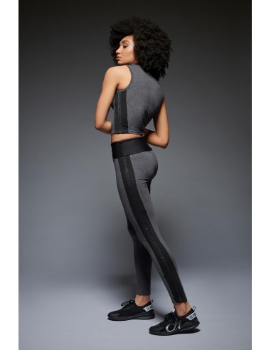 Deha Γυναικείο Μακρύ Κολάν Ψηλόμεσο Γκρι B74707-43802