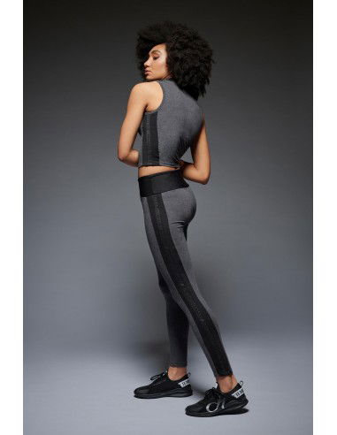 Deha Logo Tapping Leggings B7470743802 Γκρί