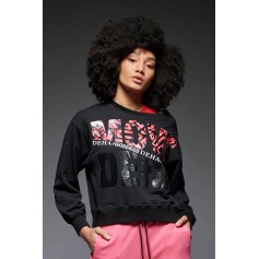 Deha Cropped Γυναικείο Φούτερ Μαύρο B74862-10009