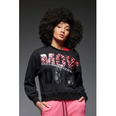 Deha Graphic Sweatshirt B7486210009 Μαύρο