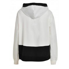 Deha Bicolor Hoodie B7474018001 Λευκό