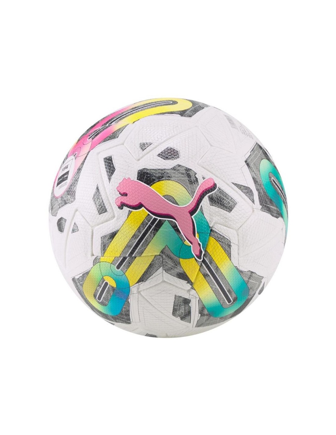 Puma Orbita 1 TB 83774-01 Μπάλα Ποδοσφαίρου Λευκή