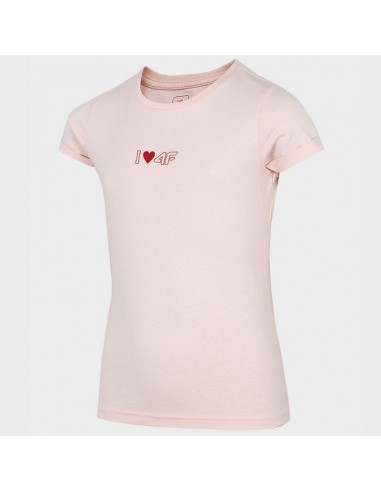4F Παιδικό T-shirt Ροζ HJZ22-JTSD005-56S