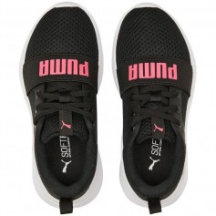 Puma Αθλητικά Παιδικά Παπούτσια Running Wired Run Μαύρα 374216-20