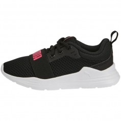 Puma Αθλητικά Παιδικά Παπούτσια Running Wired Run Μαύρα 374216-20
