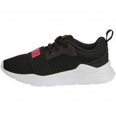 Puma Αθλητικά Παιδικά Παπούτσια Running Wired Run Μαύρα 374216-20