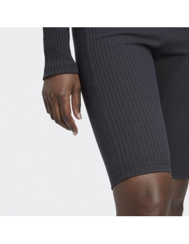 Adidas Studio Lounge Ribbed W Γυναικείο Κολάν-Σορτς Μαύρο HH8504