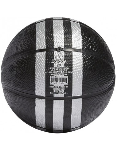 Adidas 3S Rubber Mini Μπάλα Μπάσκετ Outdoor HM4972