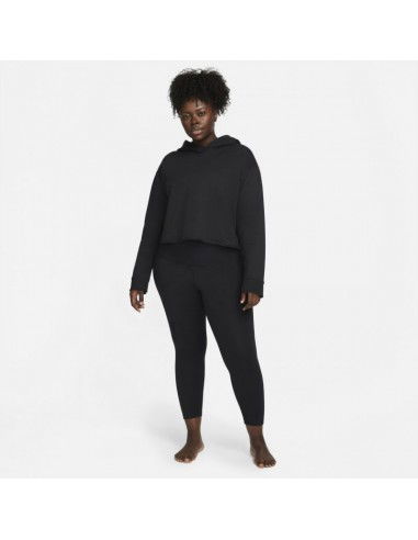 Nike Dri-Fit Yoga Γυναικείο Cropped Κολάν Ψηλόμεσο Μπλε DM7023-010