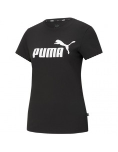Puma Essential Γυναικείο Αθλητικό T-shirt Μαύρο 586774-01