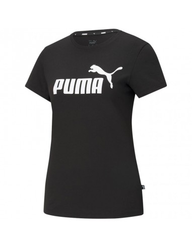 Puma Essential Γυναικείο Αθλητικό T-shirt Μαύρο 586774-01