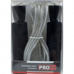 Skipping rope with a steel cable PROFIT SPEED DK 1024