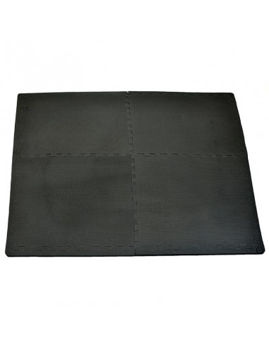 Profit DK2269 Δάπεδα Παζλ Γυμναστηρίου Μαύρα 61x61x1.2cm 4τμχ