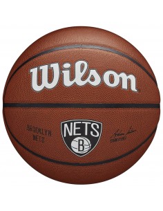 Wilson NBA Brooklyn Nets Μπάλα Μπάσκετ Indoor/Outdoor WTB3100XBBRO