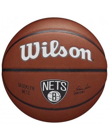 Wilson NBA Brooklyn Nets Μπάλα Μπάσκετ Indoor/Outdoor WTB3100XBBRO