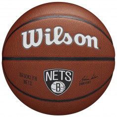 Wilson NBA Brooklyn Nets Μπάλα Μπάσκετ Indoor/Outdoor WTB3100XBBRO