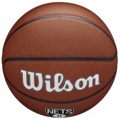 Wilson NBA Brooklyn Nets Μπάλα Μπάσκετ Indoor/Outdoor WTB3100XBBRO