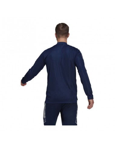 Adidas Condivo 21 Primeblue Ανδρική Φούτερ Ζακέτα με Τσέπες Navy GE5412
