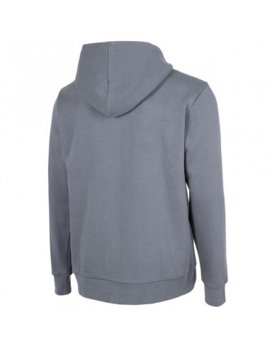4F Ανδρικό Φούτερ με Κουκούλα Γκρι H4Z22-BLM015-32S