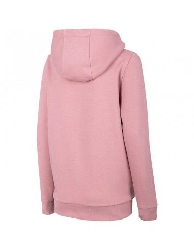 4F Γυναικείο Φούτερ Ροζ H4Z22-BLD352-56S