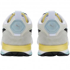 Puma R22 Γυναικεία Sneakers Λευκά 383462-17